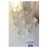 8 Fostoria "Century" - Clear Iced Tea Glasses                                          **Matching Lots #44,45, 46 & 47