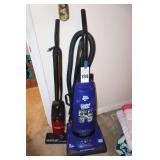 Dirt Devil Swivel Guard 12 amp vacuum (needs belt) & Eureka Quick up Electric Vacuum