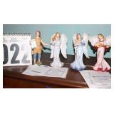 Bradford Exchange Thomas Kinkade Hawthorne Village Nativity "Star of Hope" Collection: 4 Characters -Heavenly Song (A2350), Heaven