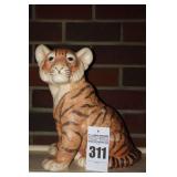 Ceramic Tiger Cub 14"