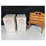 World Gallery Dolls & Collectibles - Breeann and Tyler - with Bench