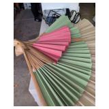 Cheese Tray with Knifes, Motor Cycle Helmet Holders, 4 Large Fans