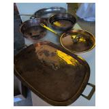Copper Pans, Fish Roaster, Strainer, Skillet and More