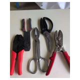 Crimping Pliers, Kitchen Shears, Hog Ring Pliers, Crimping Shears