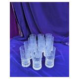 Set Of 12 Lenox Glasses From Polaris Collection