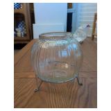 Indiana Glass Bowl with Stand