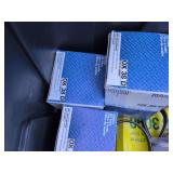 Misc Lot Auto Parts and Supplies, Tote not included bring Boxes