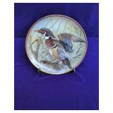 Vintage Franklin Plate, Wood Duck by Basil Ede and Stanf