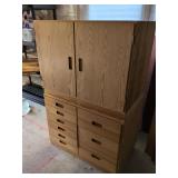2 Piece Modular Storage Cabinets 31.5 x 19 x 48.5