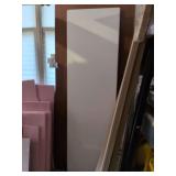 White Laminated Salvage Panel 23”x78
