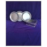 SunTrust Lunchbox, 3 Metal Plates