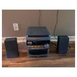 Philips Magnavox FWS2C Mini Hi-Fi Component System with Speakers