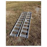 Aluminum ATV or Utility Vehicle Loading Ramps - Pair
