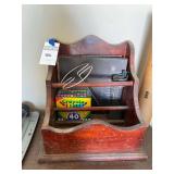 Wooden Magazine Rack