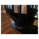 Vintage Fireplace Coal Scuttle