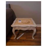 Small Accent Table with Ornate Legs