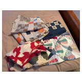 Collection of Handmade Patchwork Quilts