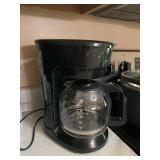 Black 12-Cup Coffee Maker