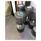 (2) 170LB Dumbells by Iron Grip
