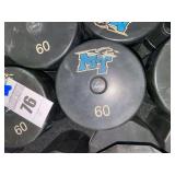 (2) 60LB Dumbbells by UMAX