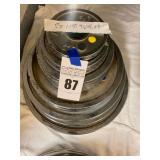 Eleiko Weight Plates Set - 2.5, 5, 10, 25, 35, 45 LB Plates