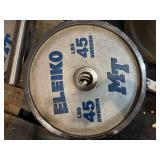 Pair of Eleiko 45 LB Weight Plates