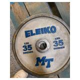 Pair of Eleiko 35 LB Weight Plates