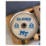 Pair of Eleiko 45 LB Weight Plates