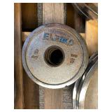 Pair of Eleiko 5 lb Weight Plates