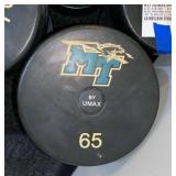 (2) 65LB Dumbbells by UMAX
