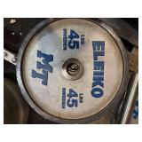 Pair of Eleiko 45 LB Weight Plates