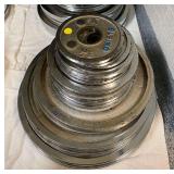 Eleiko Weight Plates Set - 2.5, 5, 10, 25, 35, 45 LB Plates