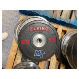 (1) Eleiko 55lb Weight Plate