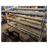 MTSU Blue Raider Dumbbell Rack