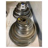 Eleiko Weight Plates Set - 2.5, 5, 10, 25, 35, 45 LB Plates