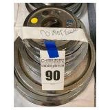 Eleiko Weight Plates Set - 2.5, 5, 10, 25, 35, 45 LB Plates