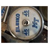 Pair of Eleiko 45 LB Weight Plates