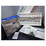 3 - boxes of Christmas Lights - 1 is Dept 56