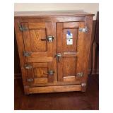 Antique Oak Ice Box