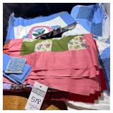 Quilts pieces not completed