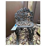 Vintage Grape Vine Cast Iron Garden Seat