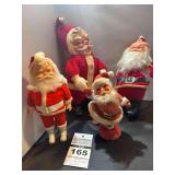 4 - Antique / Vintage Santas