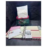 Lets Cook - Recipe Cards and Christmas Basket full of Recipes.