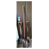3 Shovels