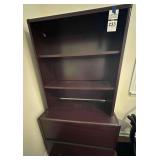 2 Drawer Filing Cabinet with shelves