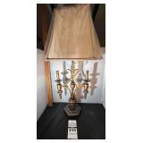 Vintage Candelabra Style Lamp