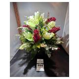 Planter with Artificial Plant