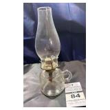 Antique / Vintage Glass Oil Finger  Lamp