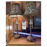 3 - Three Mantel Lights.