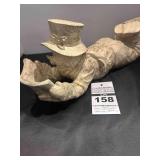 Christmas Decoration -Snowman Reading